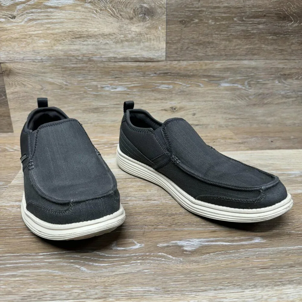 Skechers Delton Gray Slip On Casual Shoe Men's Size 8